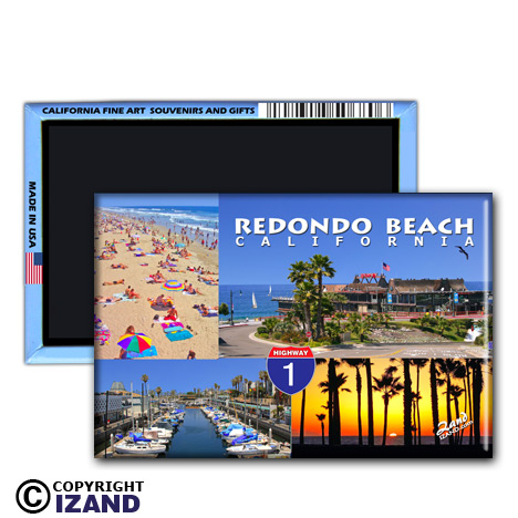 REDONDO BEACH PHOTO MAGNETS